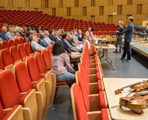 1. Probenbesuch der 'Freunde & Förderer' bei der NDR Radiophilharmonie Freundeskreis NDR RPH
