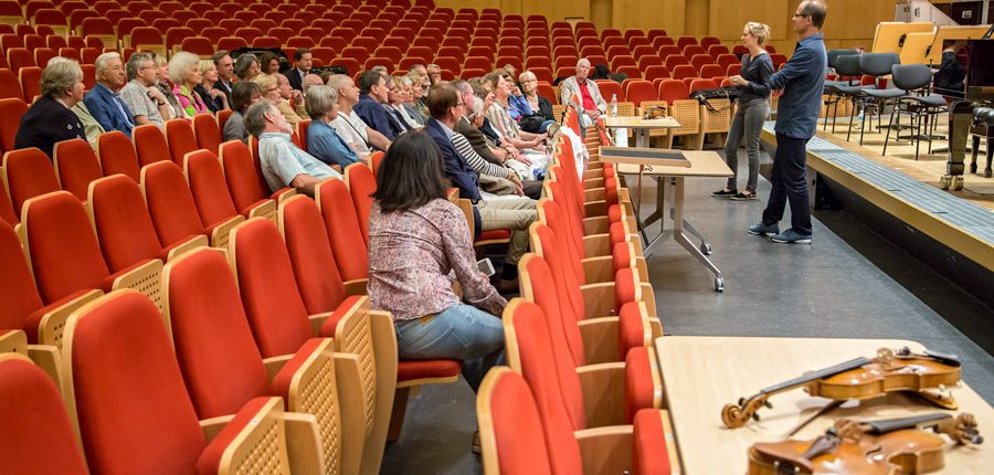1. Probenbesuch der 'Freunde & Förderer' bei der NDR Radiophilharmonie Freundeskreis NDR RPH