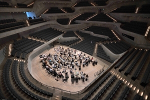 Besuch der Freunde in der Elbphilhamonie