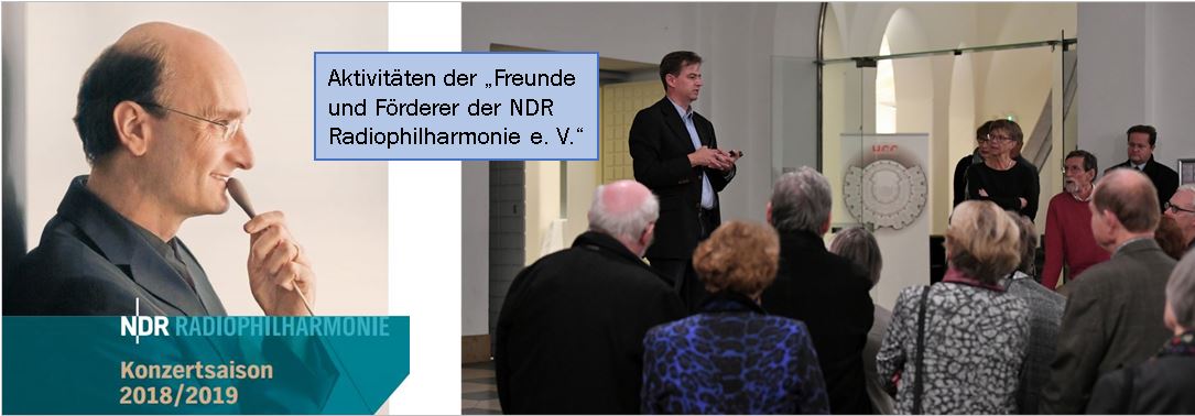 Die Freunde der Radiophilharmonie stellen die Aktivtitäten für 2018/2019 vor.