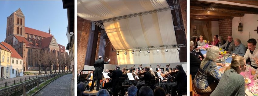 Die Freunde der NDR Radiophilharmonie stellen die erste Konzertfahrt nach Wismar vor.