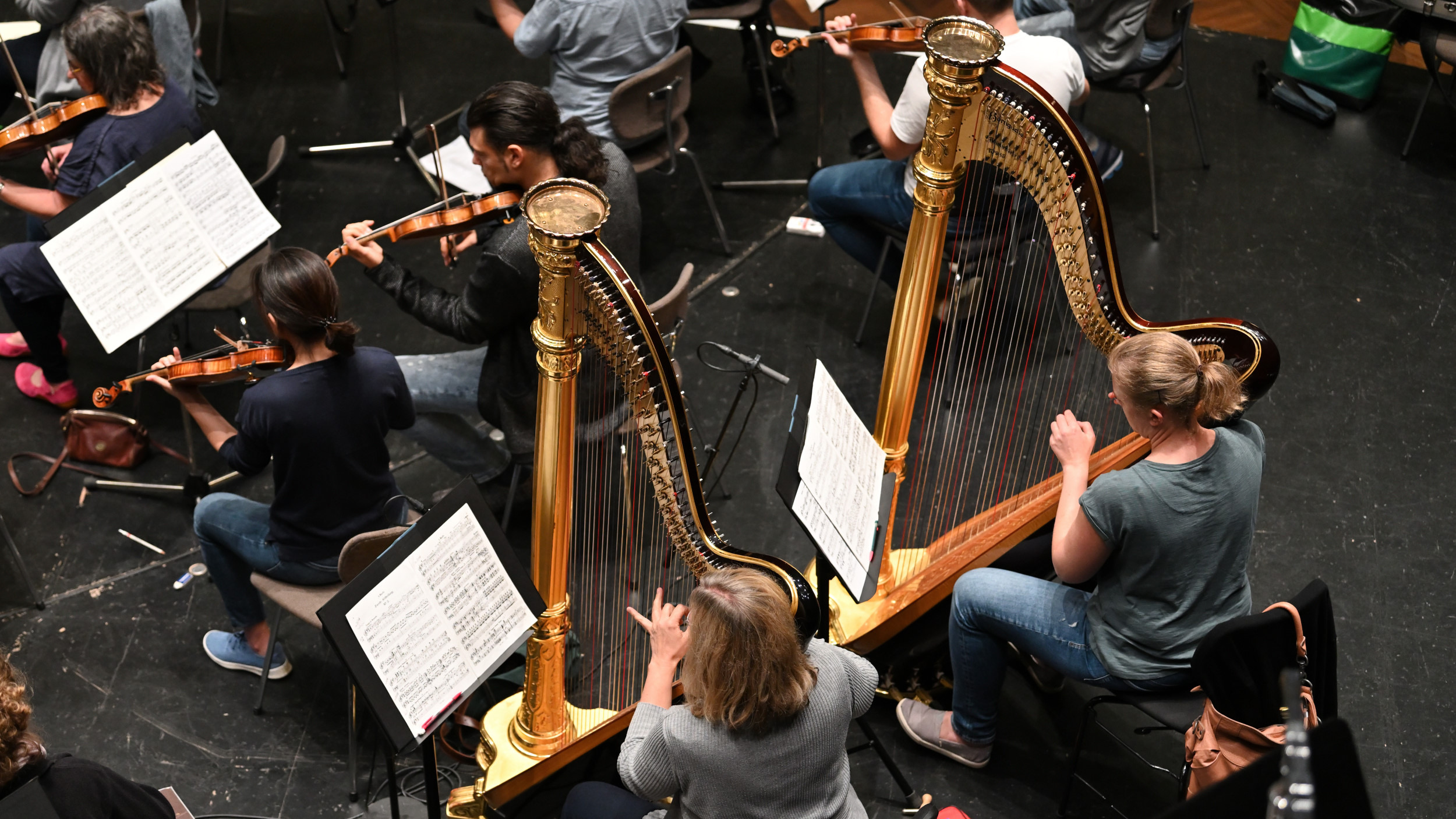 Die Freunde der NDR Radiophilharmonie stellen den Probenbesuch zur Saisoneröffnung vor. Foto: Carsten P. Schulze