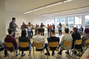 Die Freunde der NDR Radiophilharmonie stellen The Bridge vor. Foto: Sophie Brunner