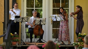Die Freunde der NDR Radiophilharmonie stellen die Gartenserenade 2021 vor. Foto: C. Schulze