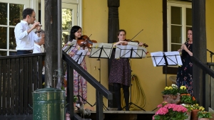 Die Freunde der NDR Radiophilharmoie stellen die Gartenserenade 2021 vor. Foto: C. Schulze